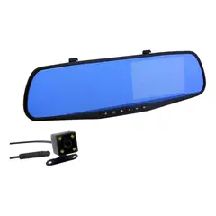 IMPORTCLICK - Espejo Retrovisor Auto Cámara Retroceso Cámara DVR 4.3
