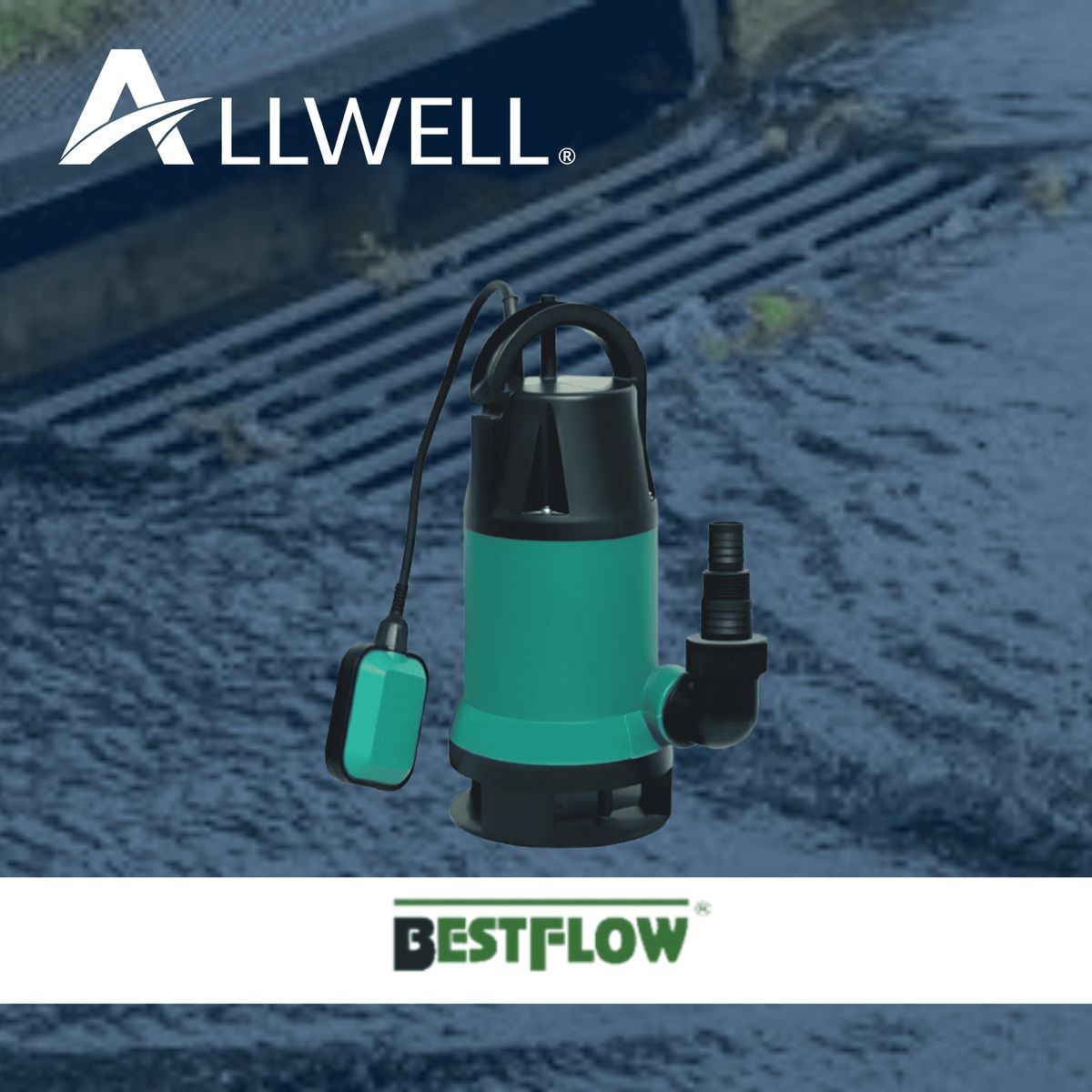 BESTFLOW - BOMBA DRENAJE SUMERGIBLE BESTFLOW 0.5 HP BKS-VP350