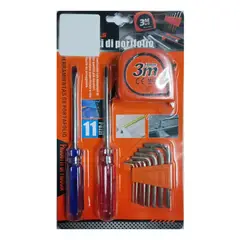 IMPORTCLICK - Kit Herramientas Trabajo 11 Piezas