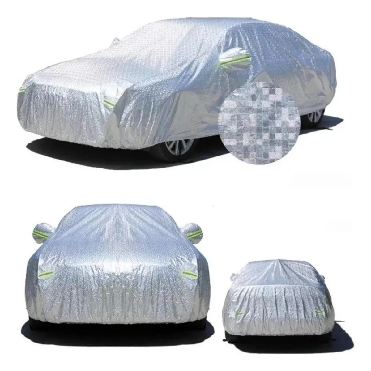 IMPORTCLICK - Funda Carpa Cubre Automóvil Impermeable UV Vinilo + Algodón