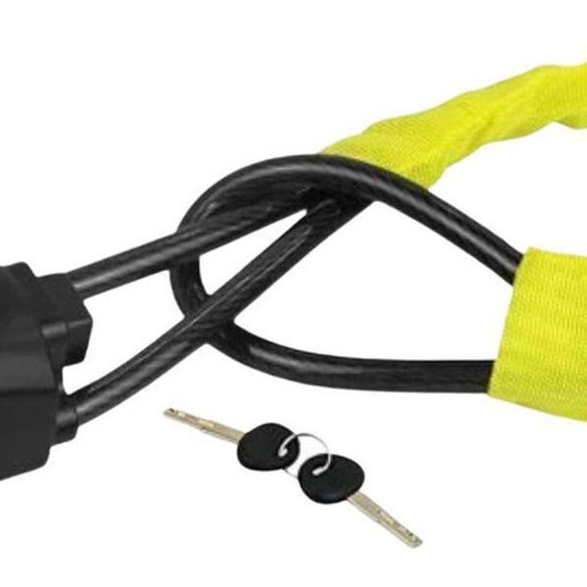 IMPORTCLICK - Bloqueo Volante Automóvil Cinturón Seguridad Amarillo