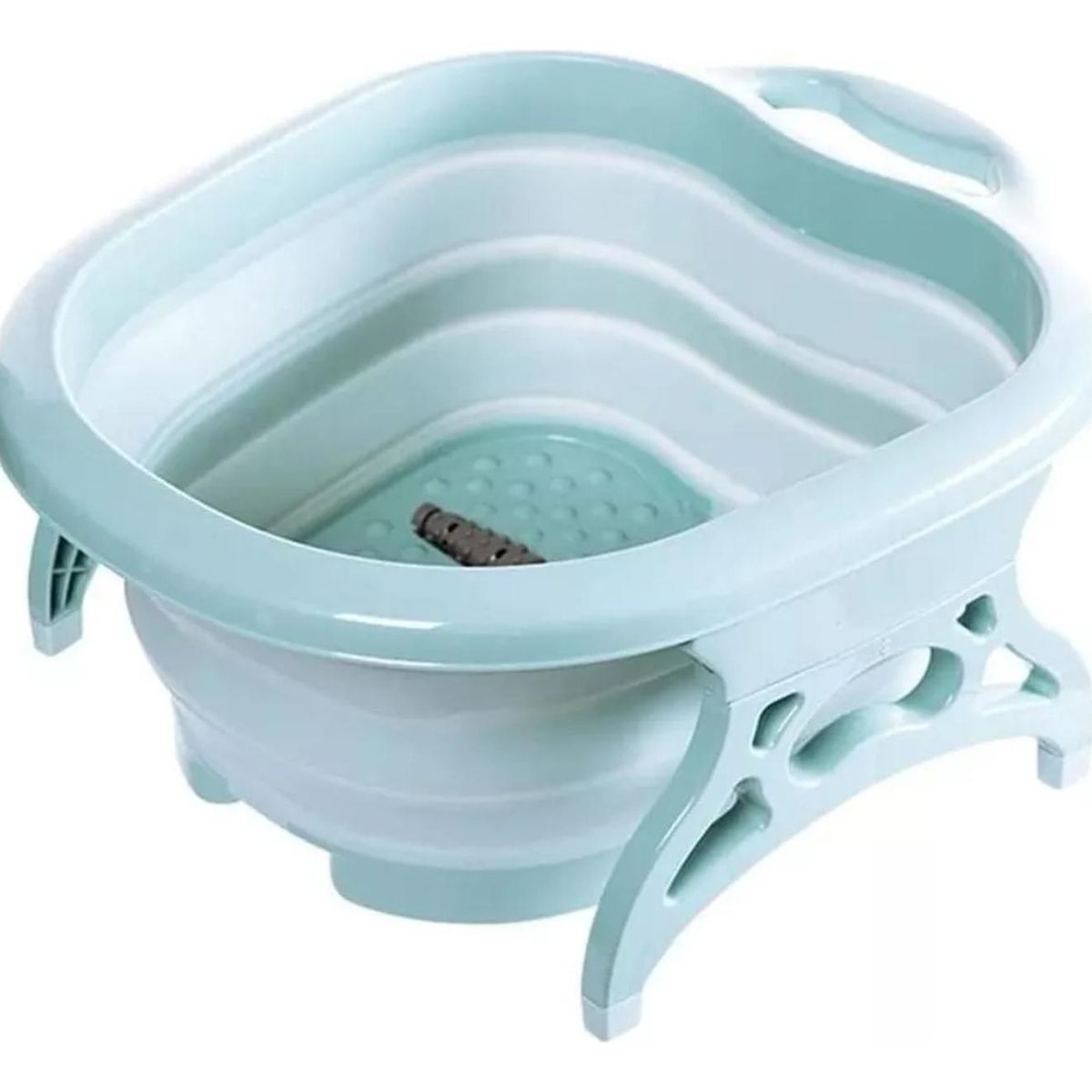 IMPORTCLICK - Masajeador Spa Pedicura Pies Plegable Celeste