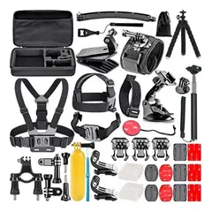 IMPORTCLICK - Kit 40 Accesorios Cámara Deportiva GoPro Estuche
