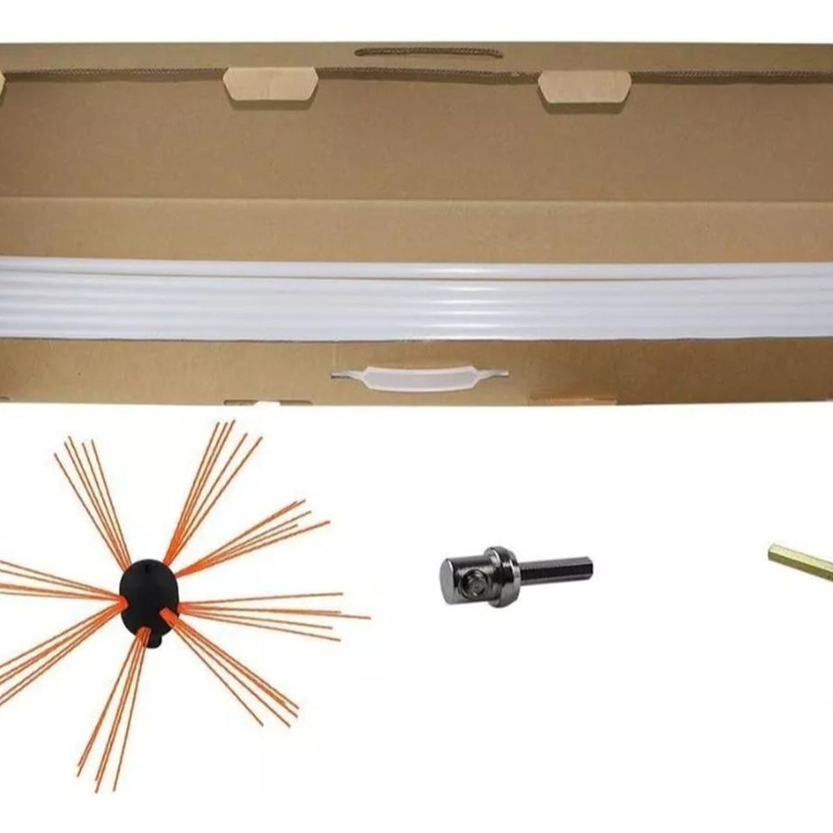 IMPORTCLICK - Kit Limpiador Chimeneas Combustión Lenta 8 M