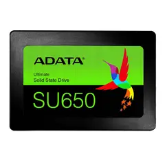 ADATA - Unidad SSD 240 GB Ultimate SU650, SATA 2.5", Lectura 520MB/s Escritura 450MB/s