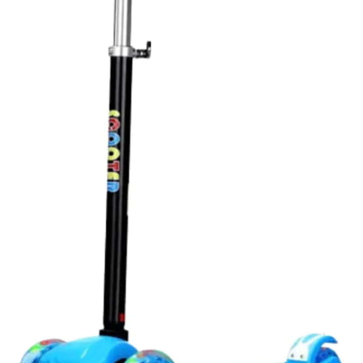 IMPORTCLICK - Scooter Monopatín 3 Ruedas LED Infantil Regulable Celeste