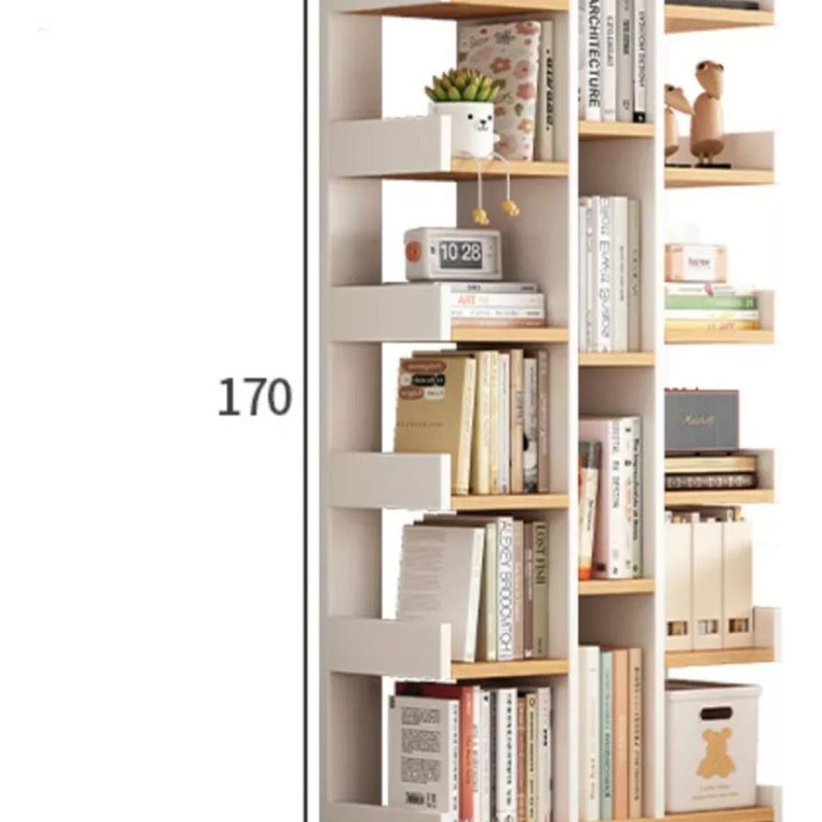 IMPORTCLICK - Organizador Escritorio Multifuncional Libros 51x19x169 CM