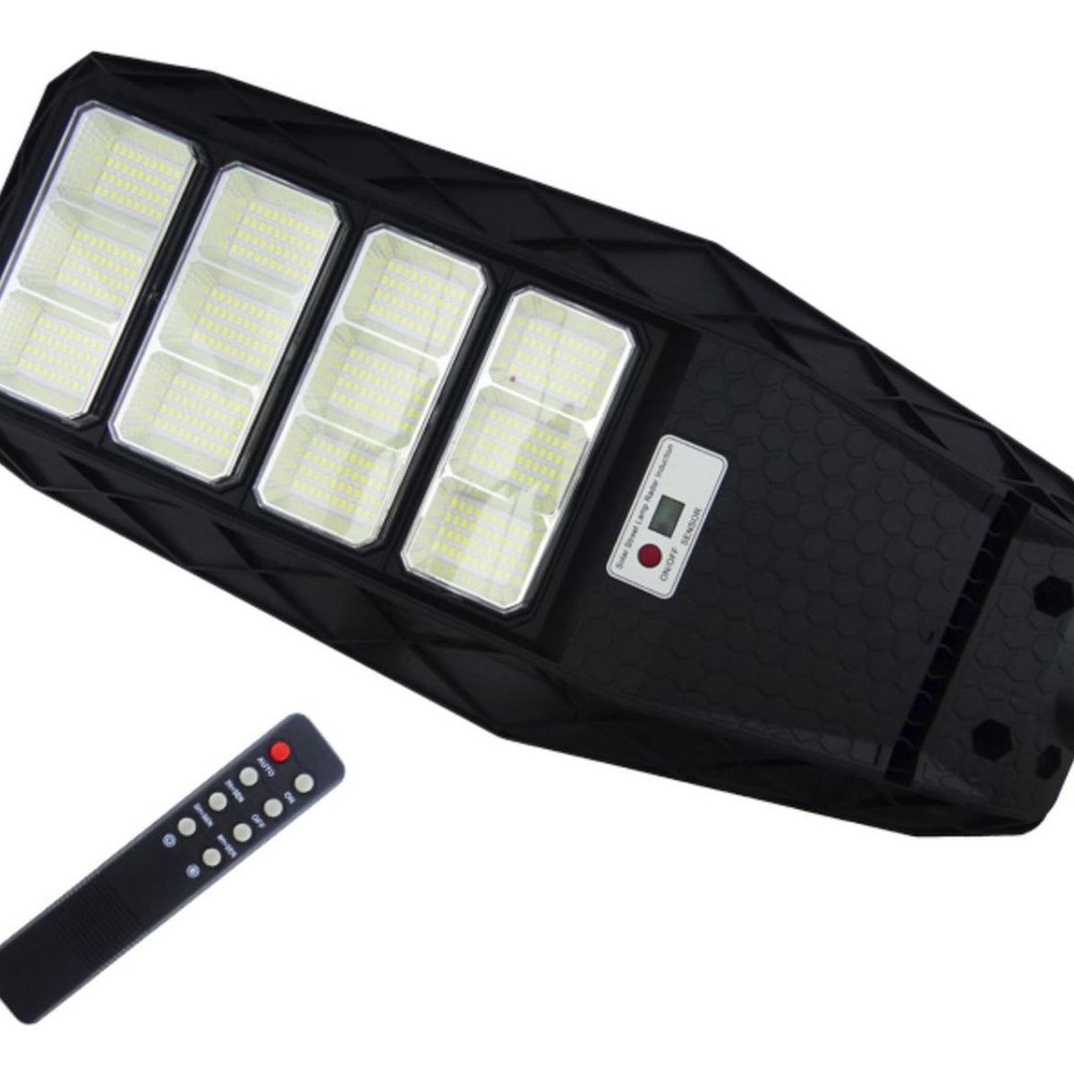 IMPORTCLICK - Foco Poste Solar 800 Watt 12 Placas 480 LED Control
