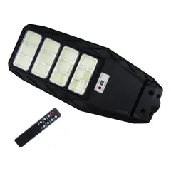 IMPORTCLICK - Foco Poste Solar 800 Watt 12 Placas 480 LED Control