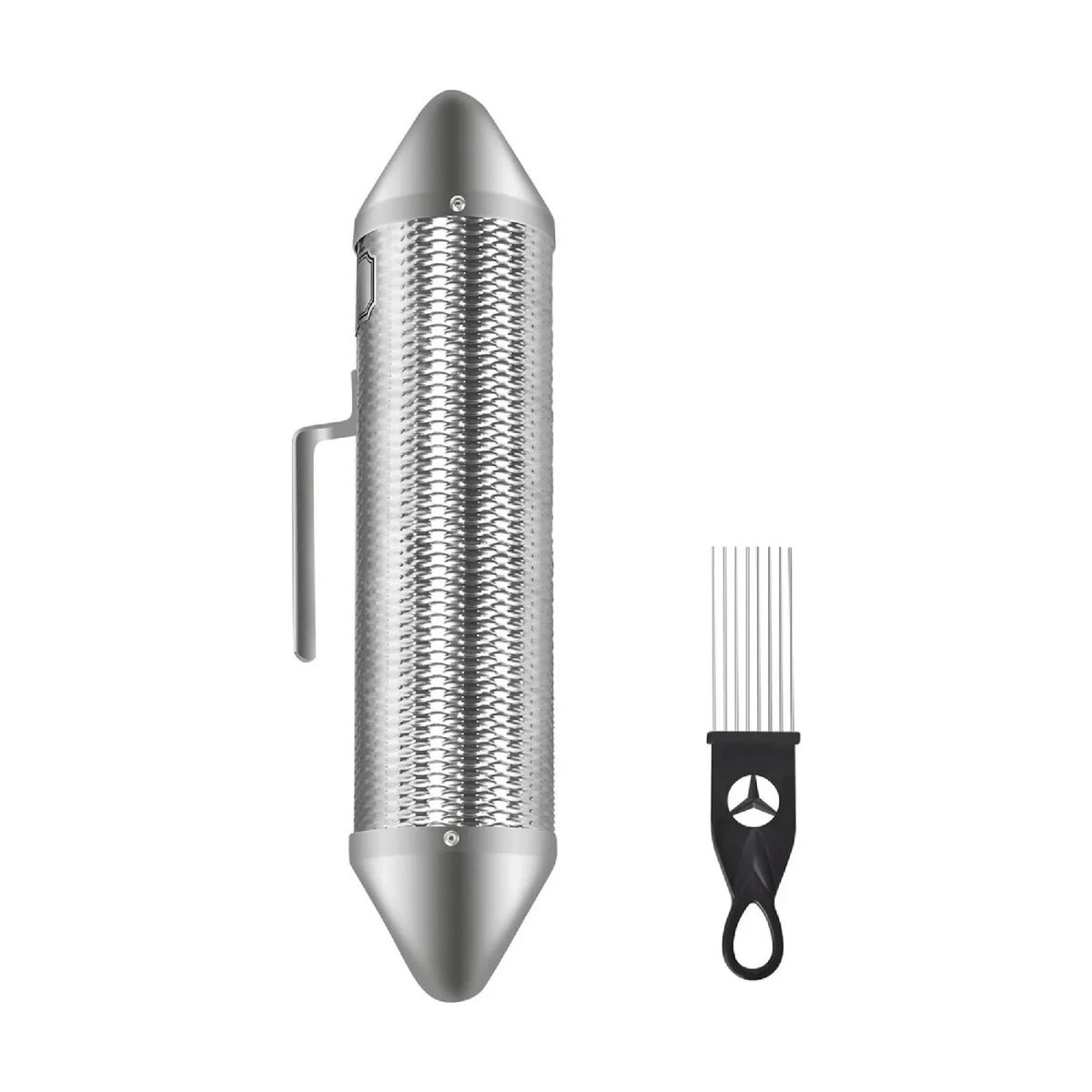 IMPORTCLICK - Guiro Torpedo Profesional Instrumento Musical Metálico