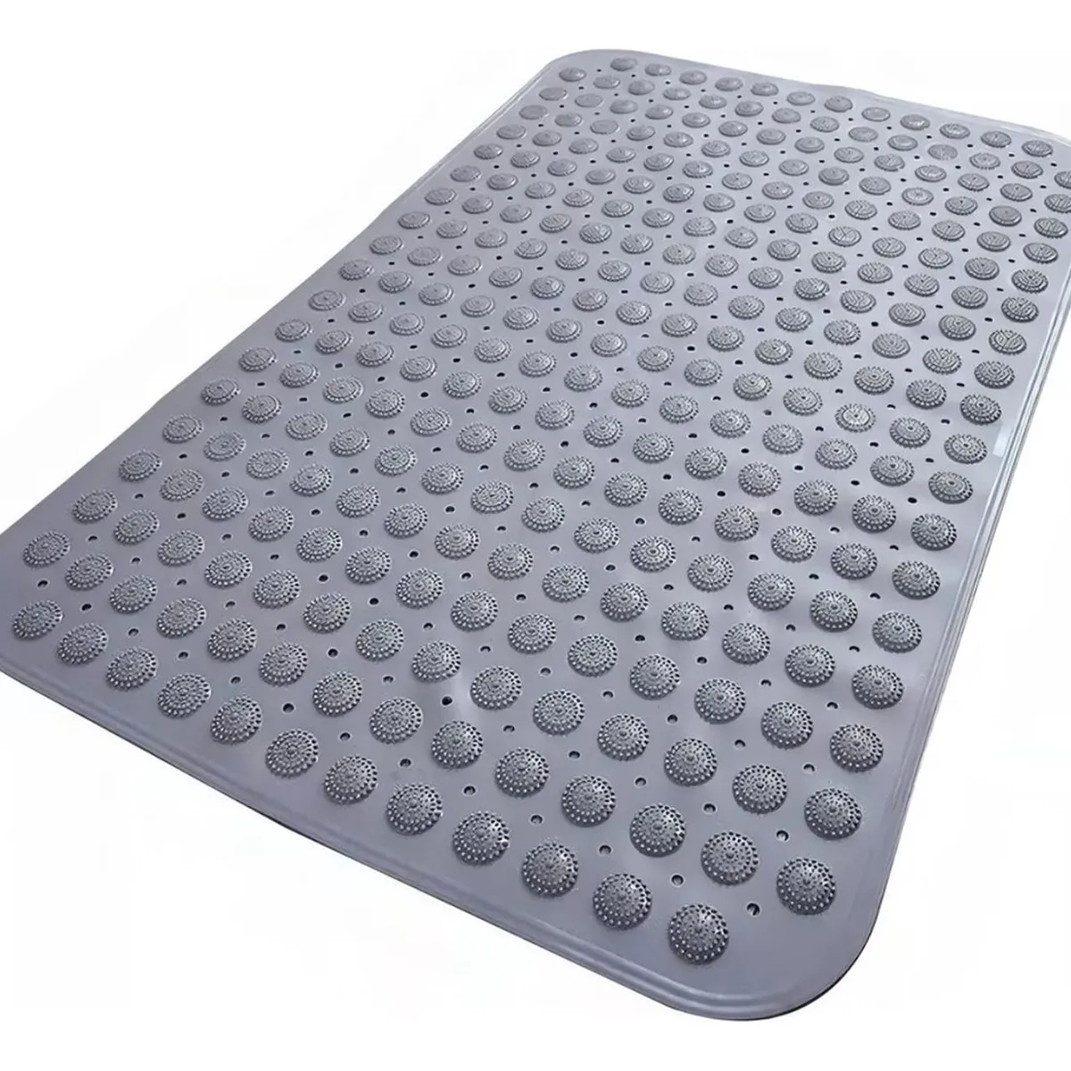 IMPORTCLICK - Tapete Alfombra Goma Antideslizante Piso Ducha Baño Gris