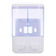 IMPORTCLICK - Dispensador Jabón Baño Doble Blanco
