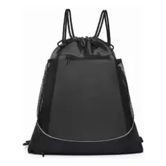 IMPORTCLICK - Mochila Deportiva Baloncesto Negro 41x47x7 CM