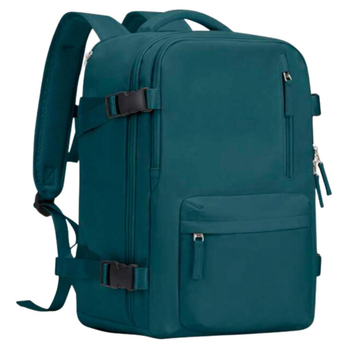 IMPORTCLICK - Mochila Viaje Gran Capacidad USB Tela Verde DLX