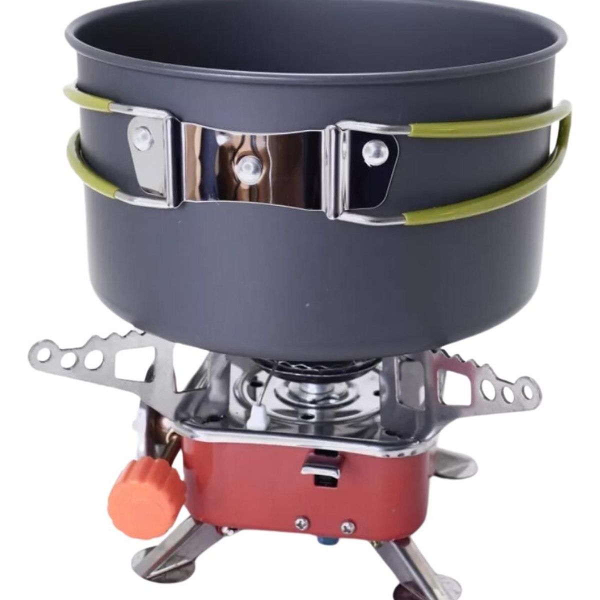 IMPORTCLICK - Kit Cocina Camping Ultra Ligero 8 Piezas Surtido