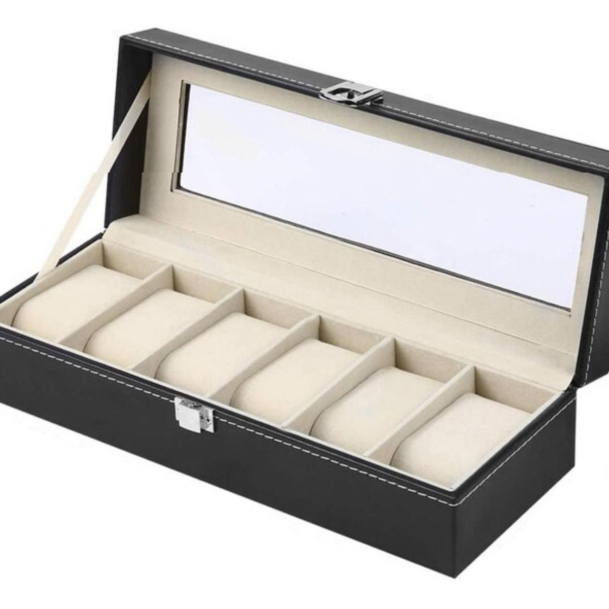 IMPORTCLICK - Organizador Reloj Deluxe 6 Relojes
