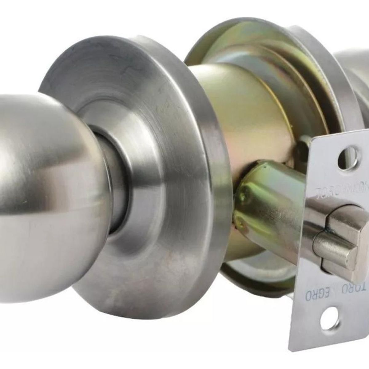 Chapa Cerradura Puerta Llave Plateada, marca IMPORTCLICK - Foto Principal