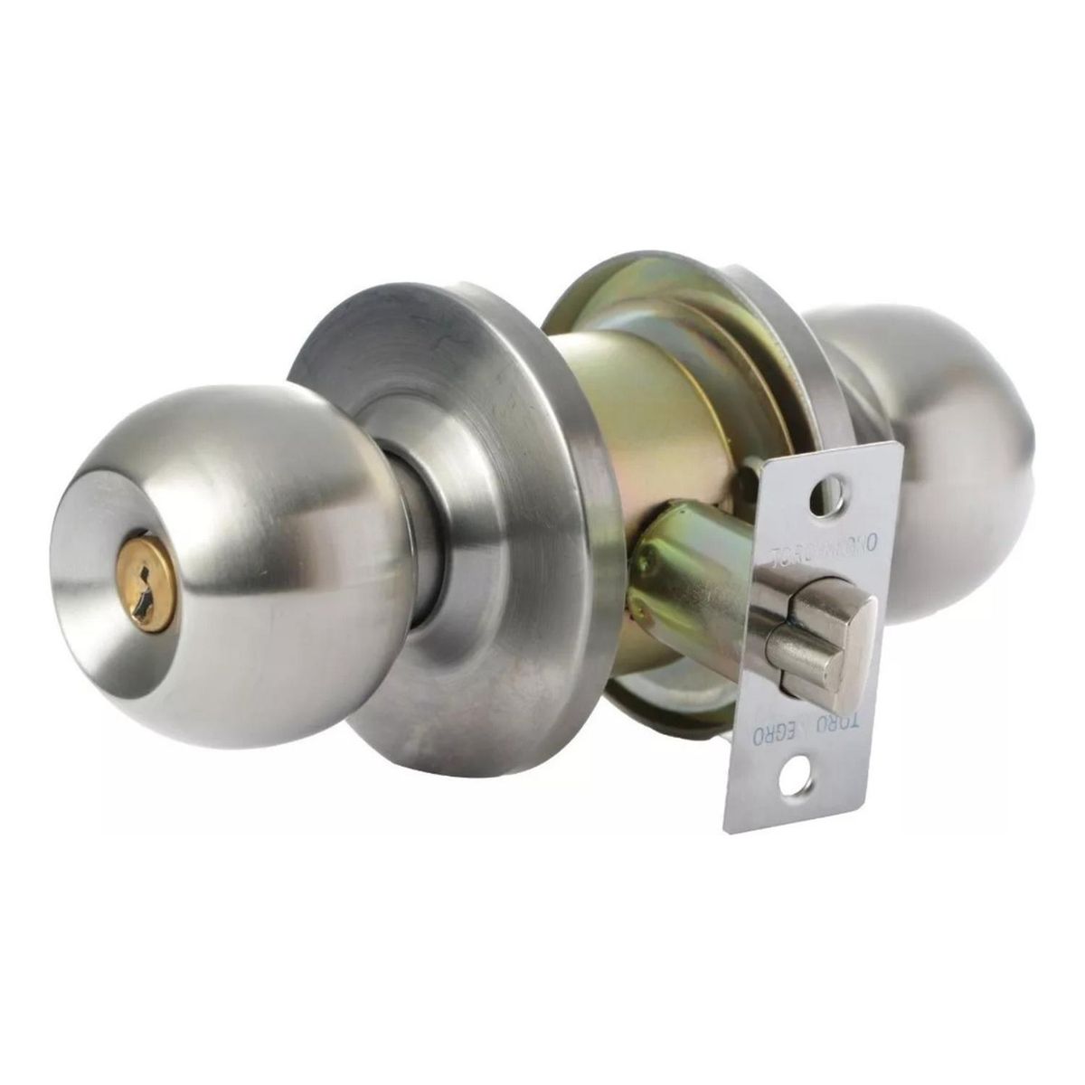 Chapa Cerradura Puerta Llave Plateada, marca IMPORTCLICK - Foto Principal