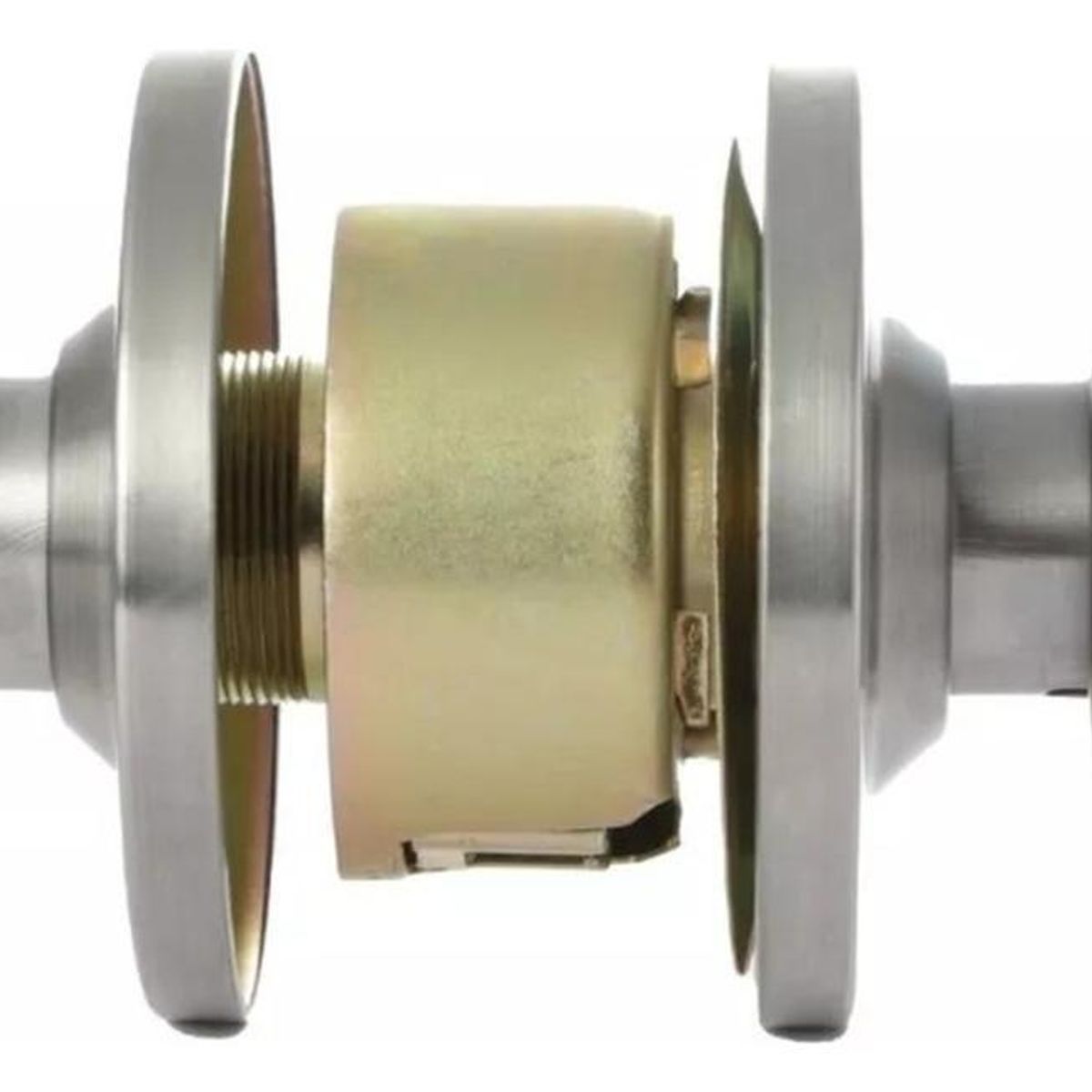 Chapa Cerradura Puerta Llave Plateada, marca IMPORTCLICK - Foto 2