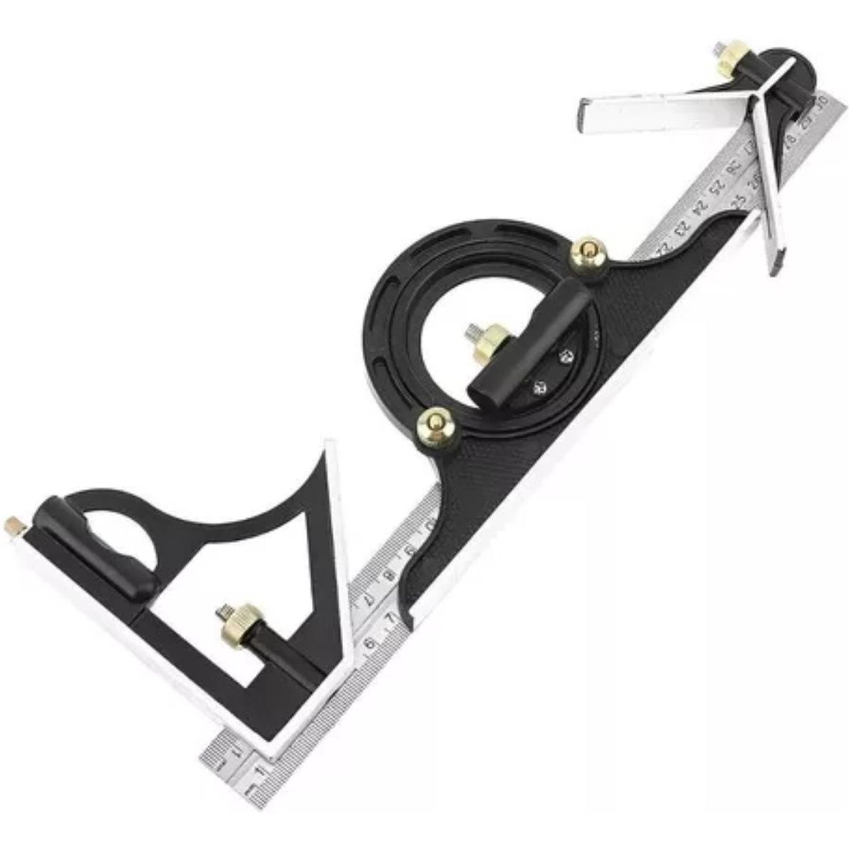 IMPORTCLICK - Set 4 Escuadras Profesional Multipropósito 30 CM.