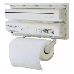 IMPORTCLICK - Dispensador Multifuncional Triple Cocina Film Papel