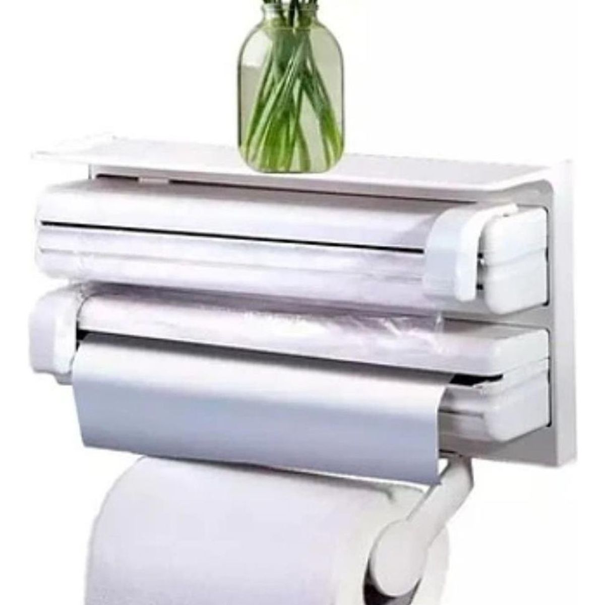 IMPORTCLICK - Dispensador Multifuncional Triple Cocina Film Papel
