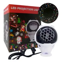GENERICO - Proyector Astronauta Robot Navidad Lámpara Navidad Luz Led