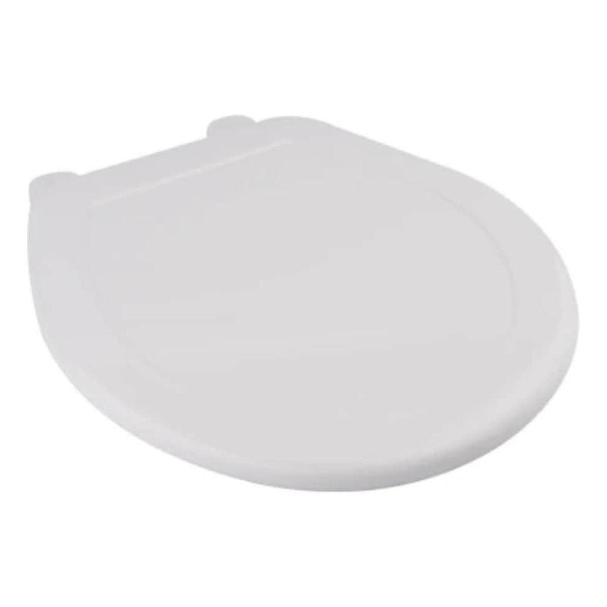 IMPORTCLICK - Tapa Baño WC Asiento Inodoro Redondo Universal 42x39x4 CM Blanco