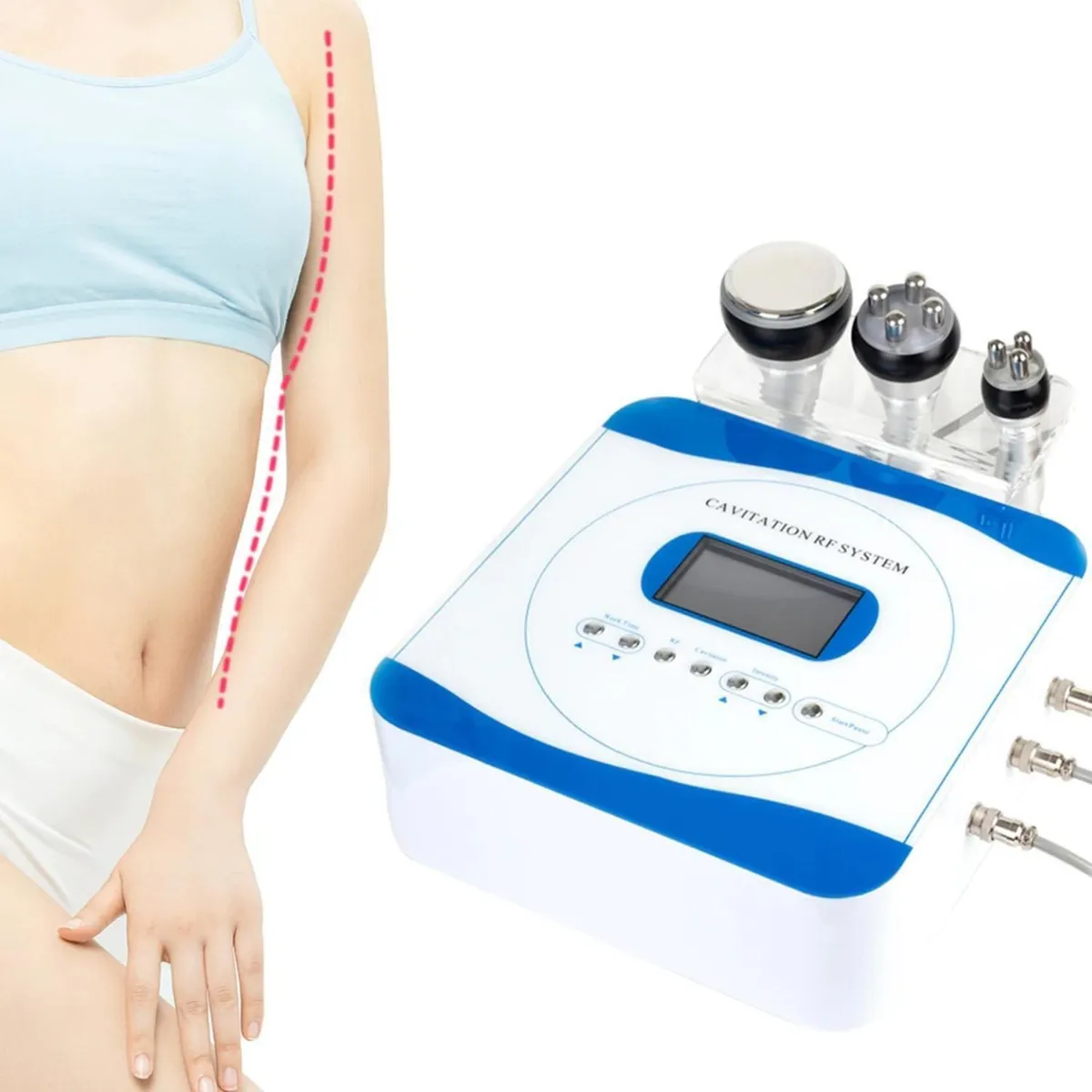 IMPORTCLICK - Maquina Cavitación Belleza Facial Corporal Radiofrecuencia 3 En 1