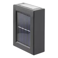 IMPORTCLICK - Foco Aplique Muro Exterior Solar LED 5 Watt