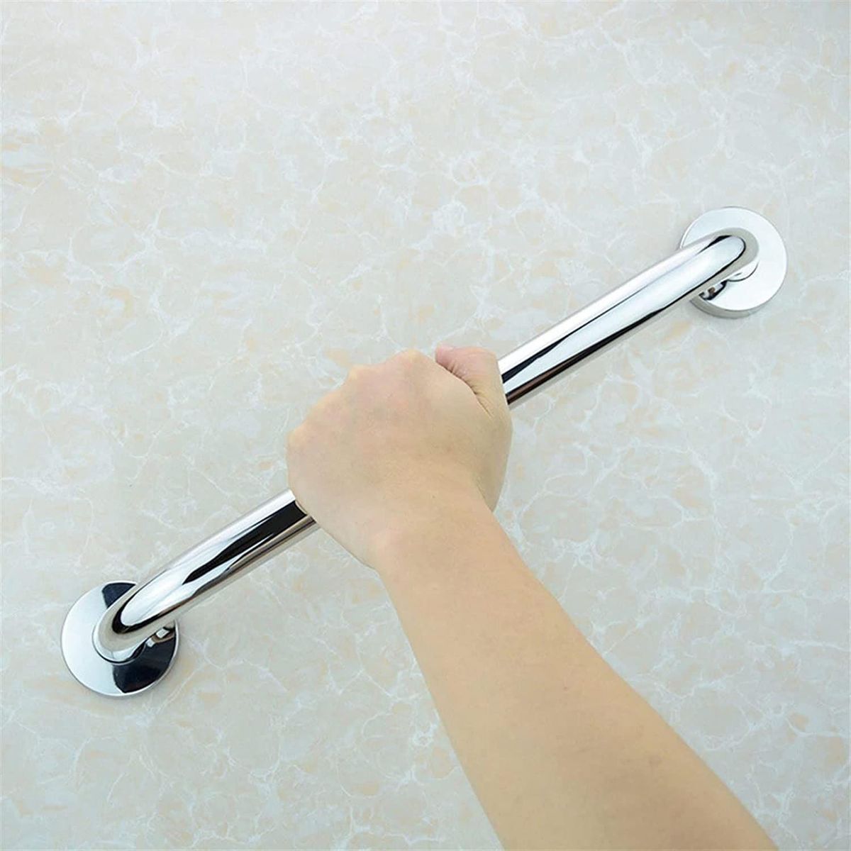 IMPORTCLICK - Set 2 Barras Seguridad Baño WC Pasamanos Acero Inoxidable 40 CM