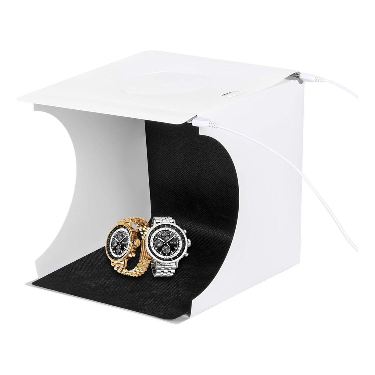IMPORTCLICK - Mini Estudio Fotográfico Caja Luz LED Plegable