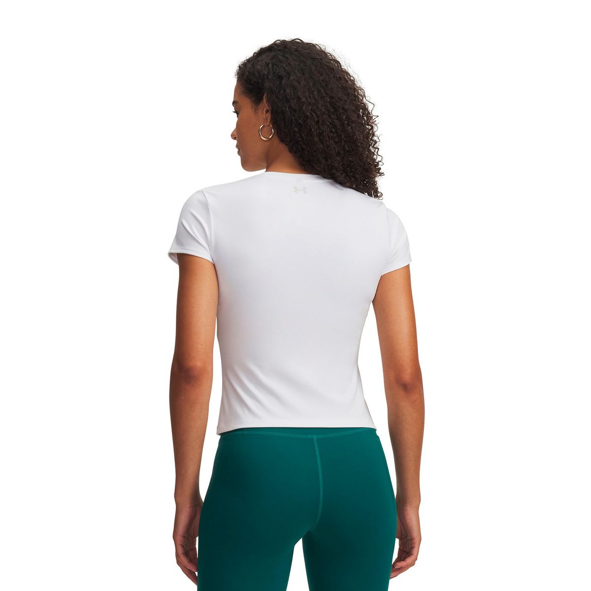 UNDER ARMOUR - Polera M/C UA Motion Fitted Blanco Mujer UNDER ARMOUR
