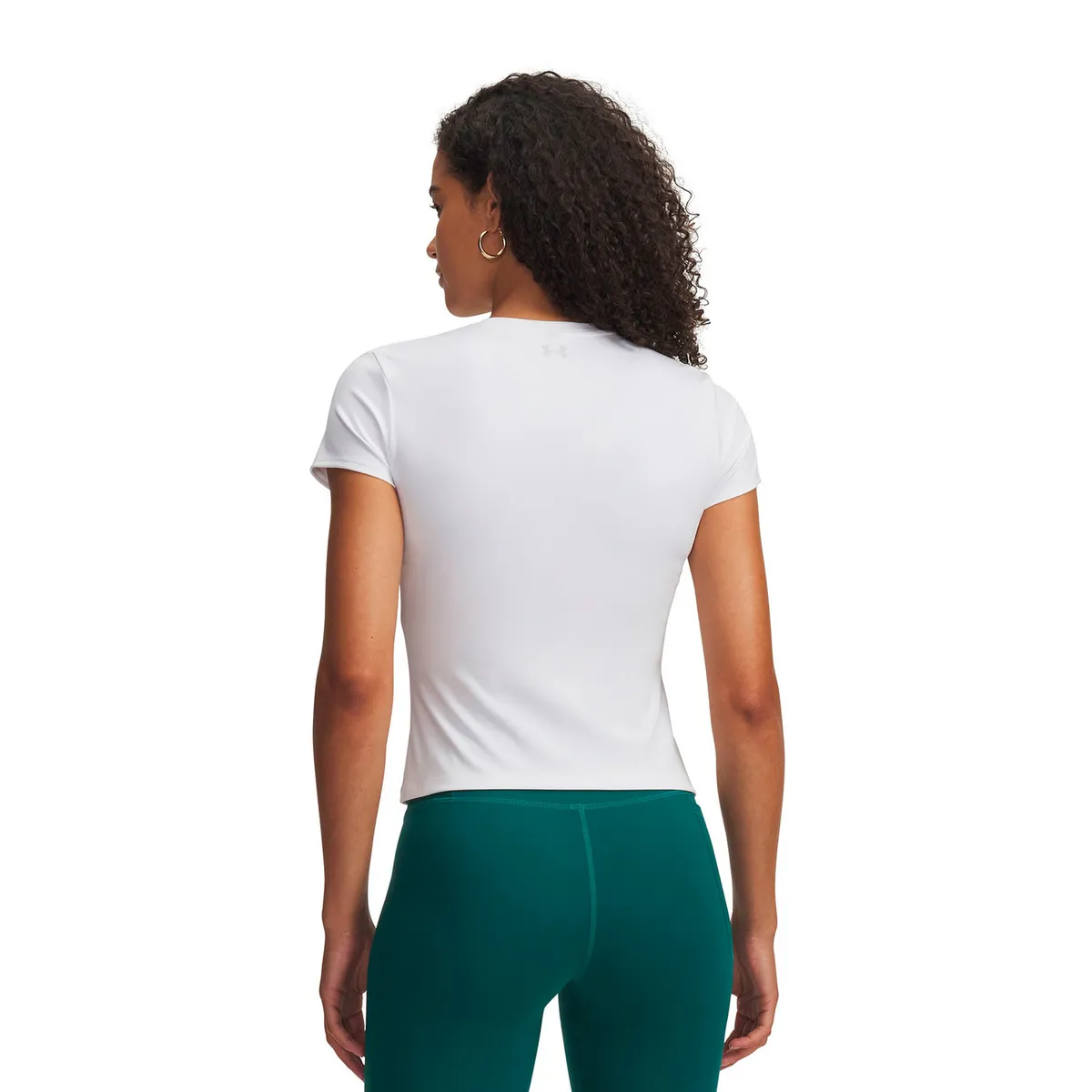 UNDER ARMOUR - Polera M/C UA Motion Fitted Blanco Mujer UNDER ARMOUR
