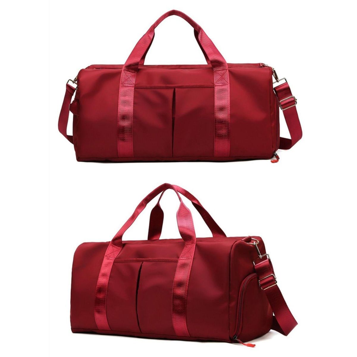 IMPORTCLICK - Bolso Duffel Viaje Deportivo Gimnasio Fitness 35 LT Rojo