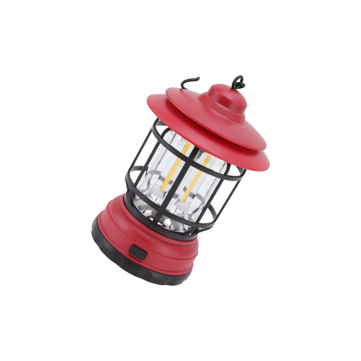 IMPORTCLICK - Lampara Camping Retro Impermeable Outdoor Emergencia Rojo
