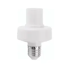 IMPORTCLICK - Soquete Ampolleta Inalámbrica Control Remoto E27 1200 Watt Blanco