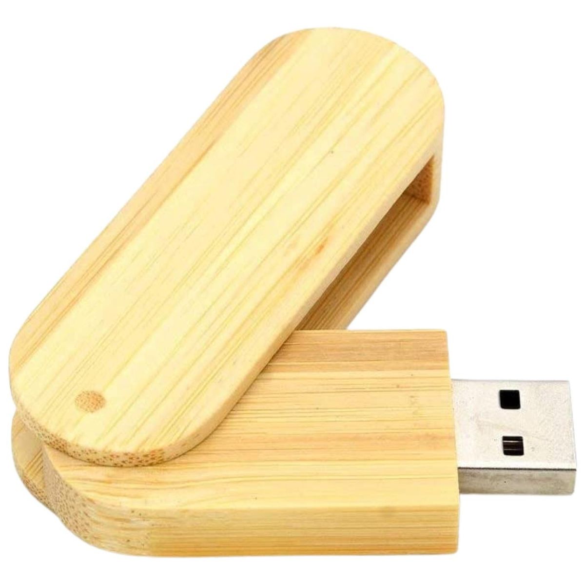 IMPORTCLICK - Pendrive Giratorio Bambú 16 GB