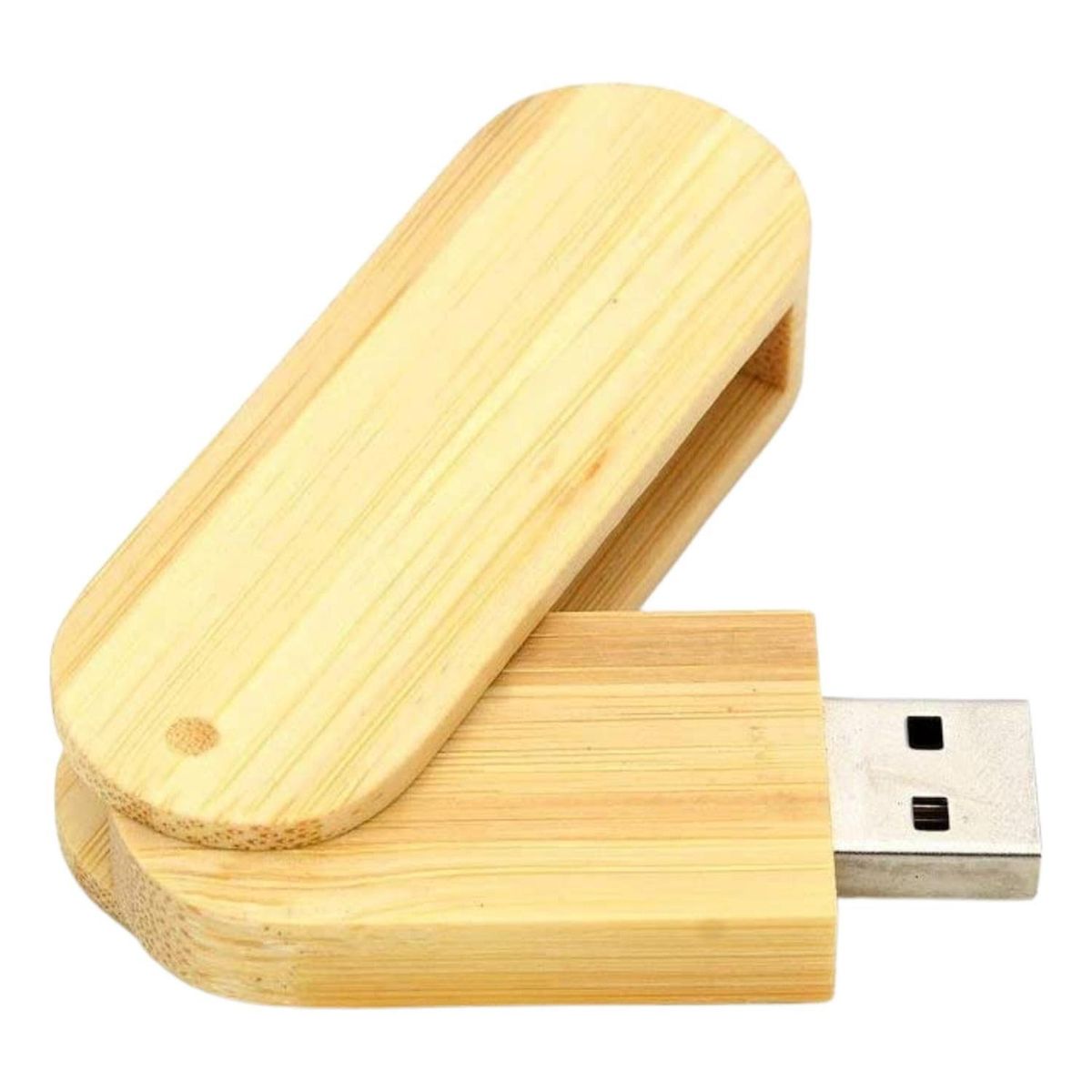 IMPORTCLICK - Pendrive Giratorio Bambú 16 GB