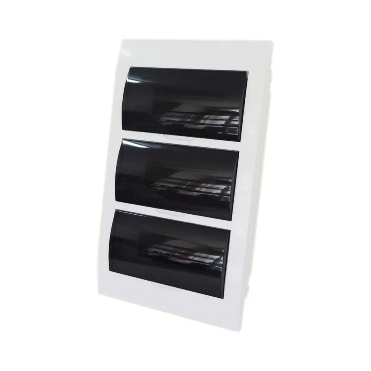 IMPORTCLICK - Tablero Plástico Embutido 36 Circuitos Puerta Transparente