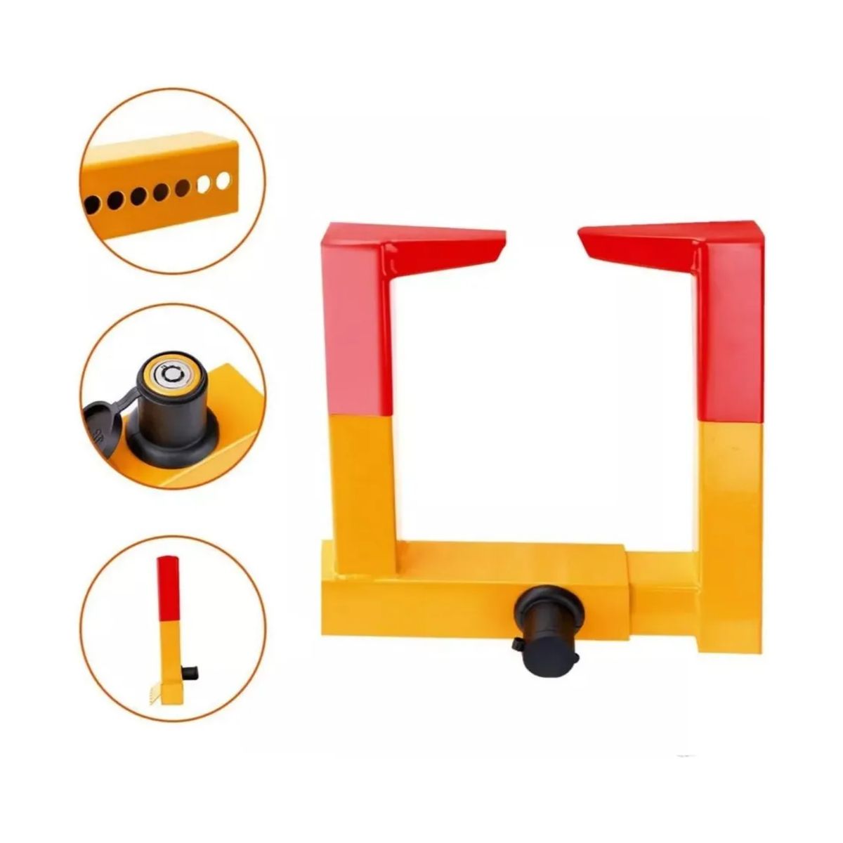 IMPORTCLICK - Bloqueo Rueda Protección Seguridad Auto Camioneta 40x40x2 CM