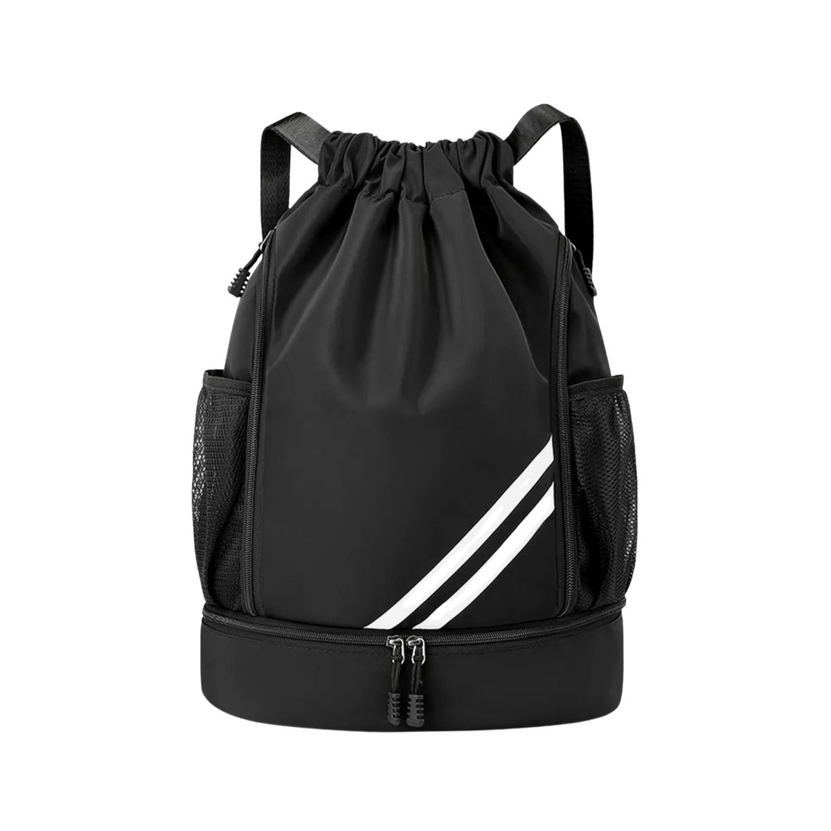 IMPORTCLICK - Mochila Deportiva Baloncesto Negro 13,24x33,02x43,18 CM