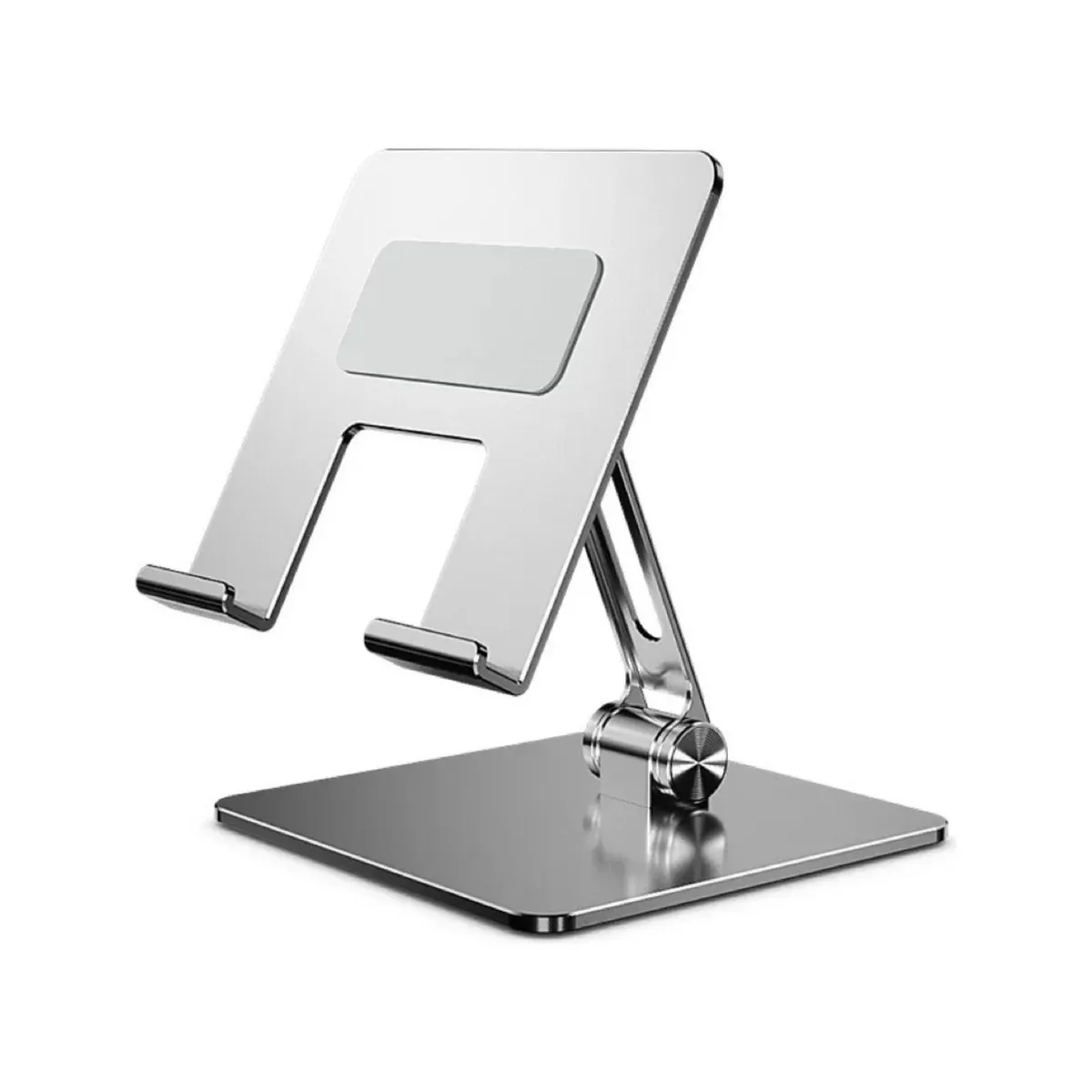 IMPORTCLICK - Soporte Celular Tablet Escritorio Firme Plateado