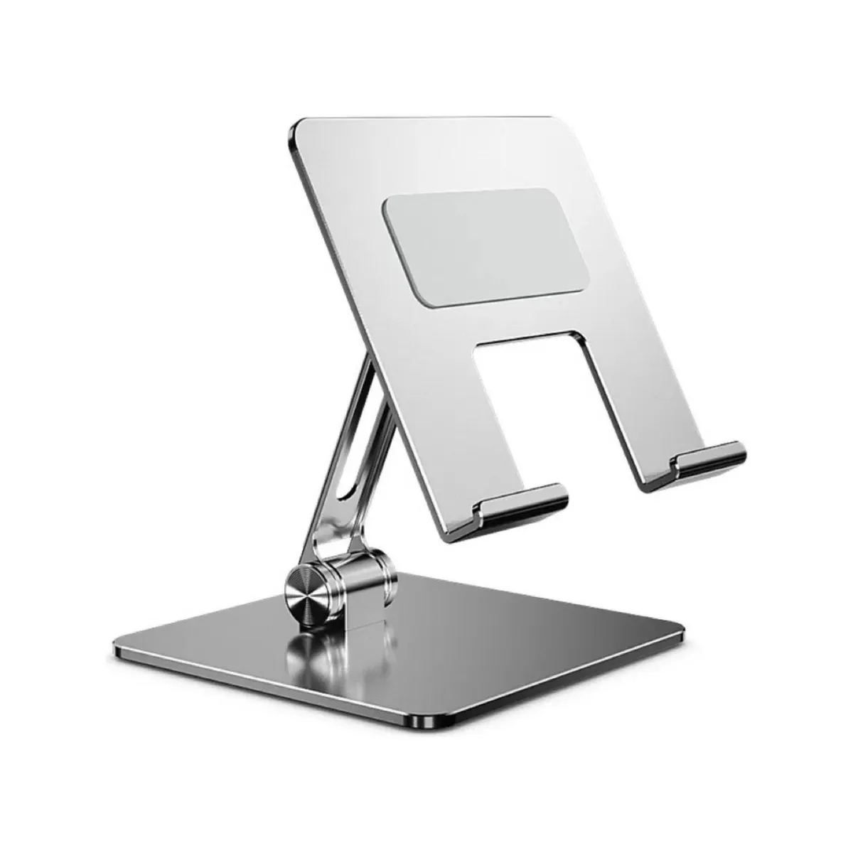 IMPORTCLICK - Soporte Celular Tablet Escritorio Firme Plateado