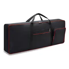 IMPORTCLICK - Funda Teclado 61 Teclas Impermeable 42x13x102 CM Negro