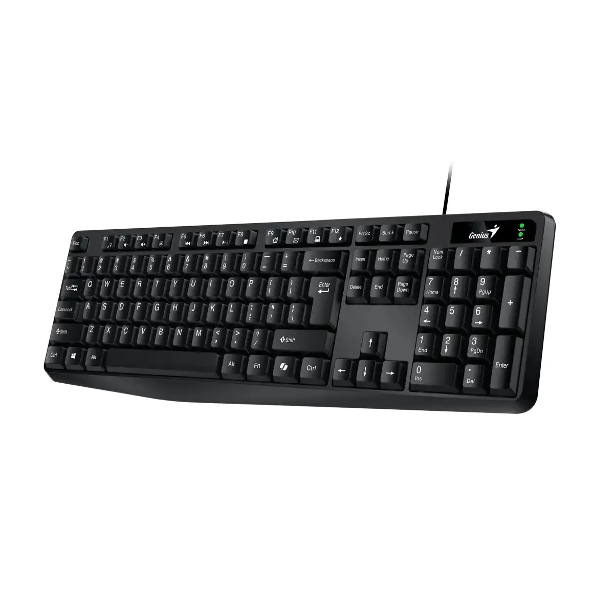 GENIUS - Teclado - Genius  KB-117 - 100% - Membrana - Español - USB
