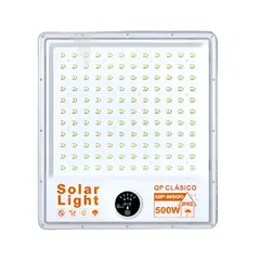 IMPORTCLICK - Foco Solar LED Más Panel Solar Control Remoto 500 Watt