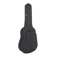 IMPORTCLICK - Funda Guitarra Acústica 40 Impermeable Negro