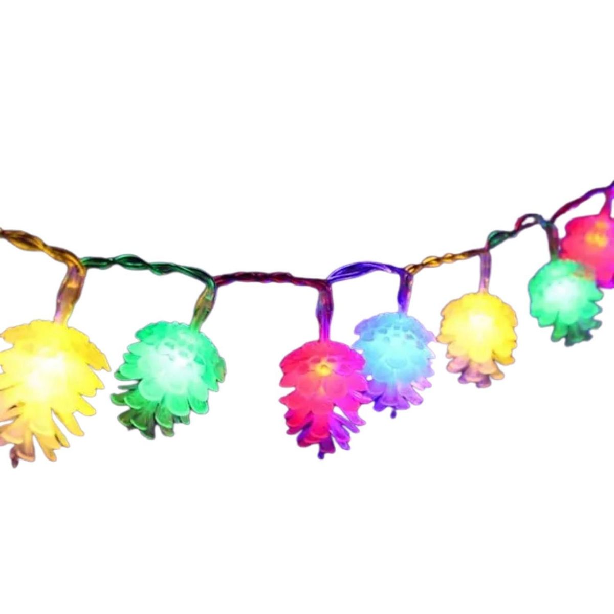 IMPORTCLICK - Luces Solares Navidad LED Guirnalda Multicolor