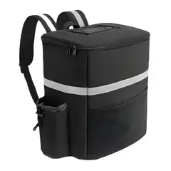 IMPORTCLICK - Mochila Termica Multifuncional Repartidor 35 LT Negro